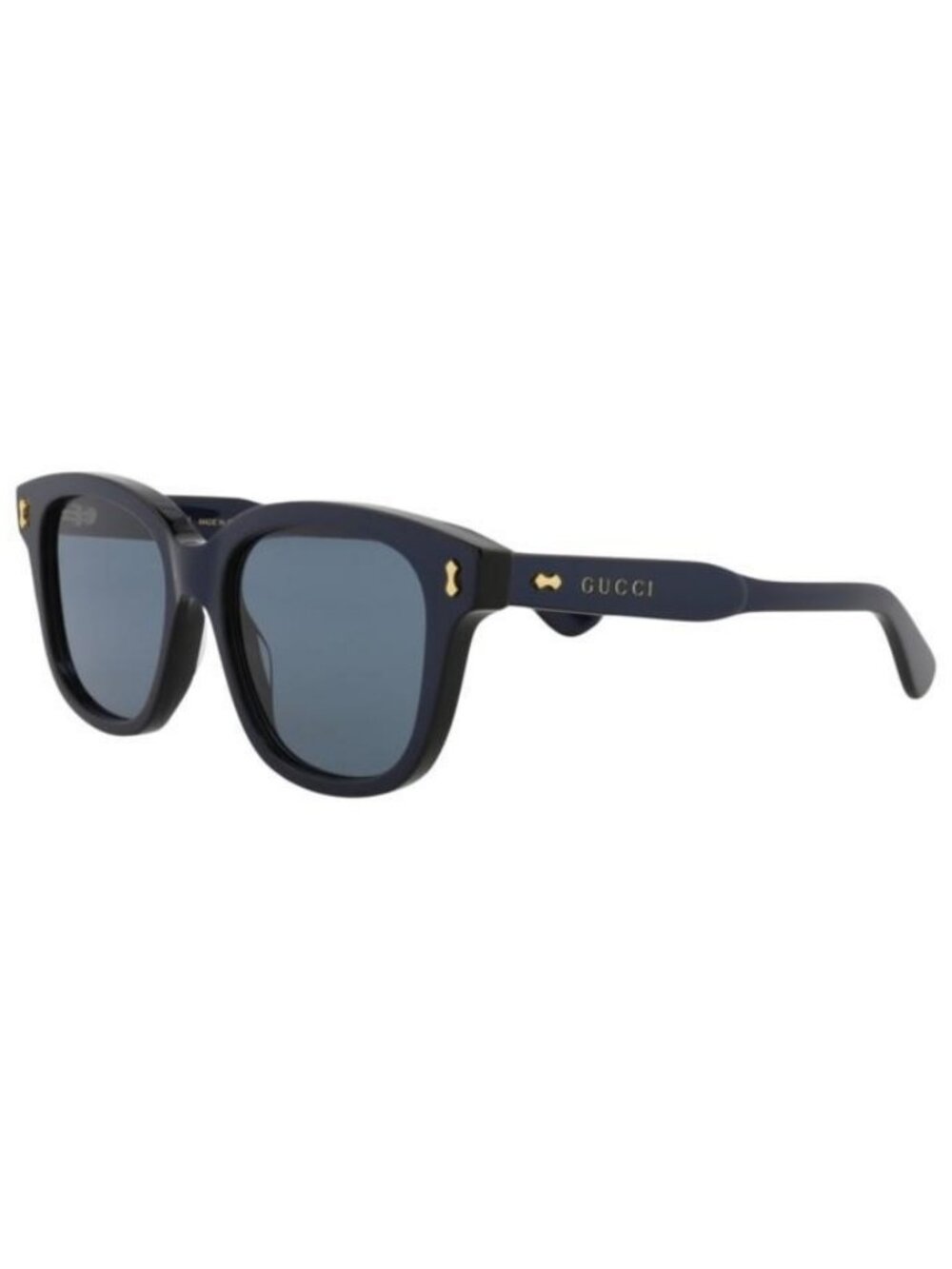 New Gucci Mens Square/Rectangle Blue Blue Blue Fashion Designer Sunglasses